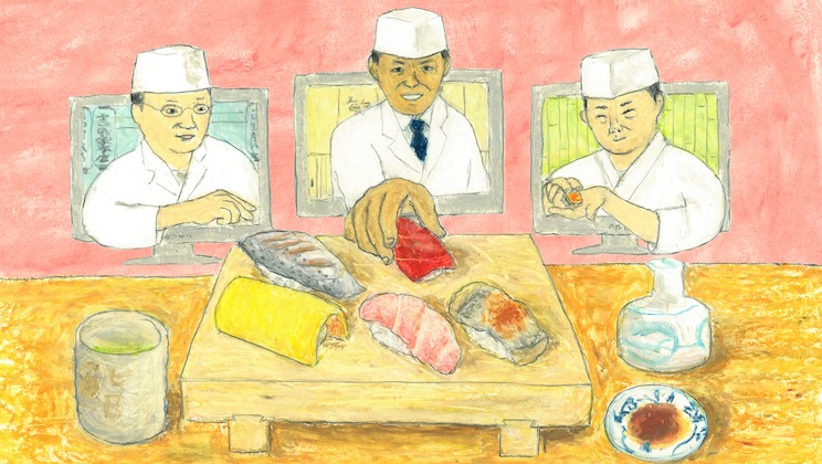 老舗の店主が教える、江戸前鮨の楽しみ方。
―特集：おうちで日本橋ごはん＃２