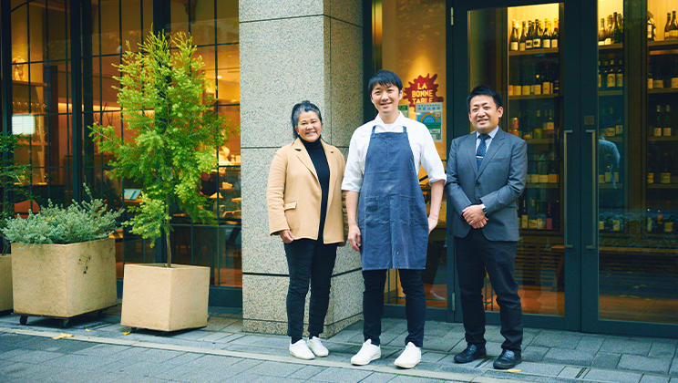 老舗菓子店の看板商品をフレンチの気鋭シェフが新解釈!? 【つなぎふと TEAM A】文明堂東京×ラ・ボンヌターブル×ニューホライズンコレクティブ インタビュー